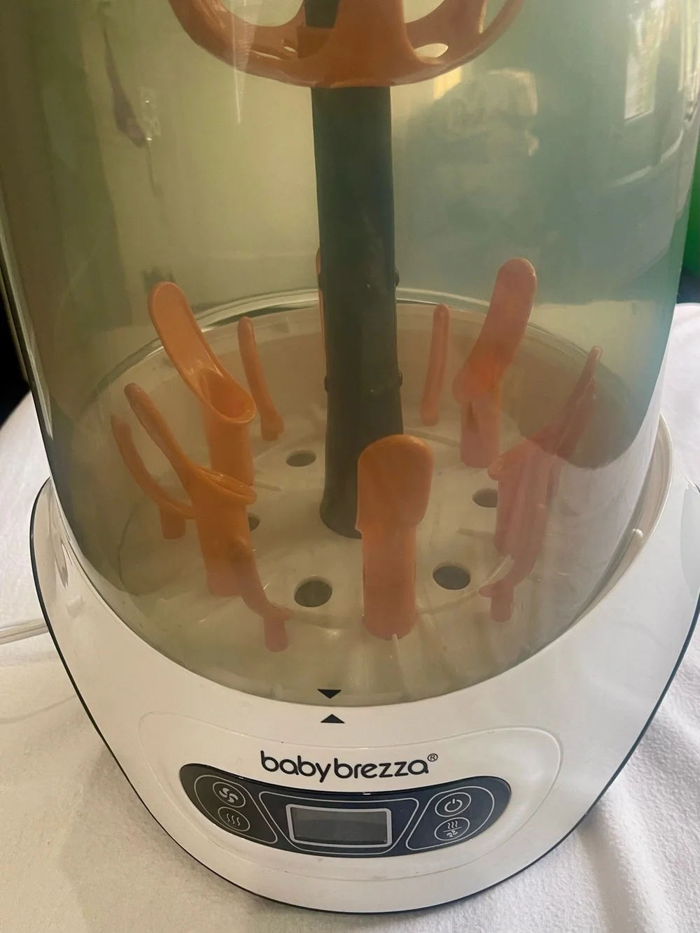 Babybrezza One Step Baby Sterilizer Dryer Bottle Sterilizer Dry White
